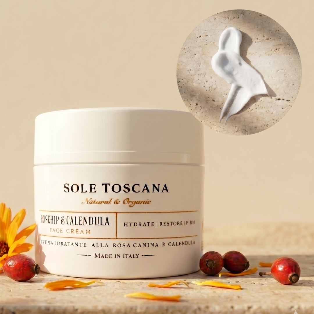 Hydrating Face Cream | Rosehip & Calendula | Natural & Organic